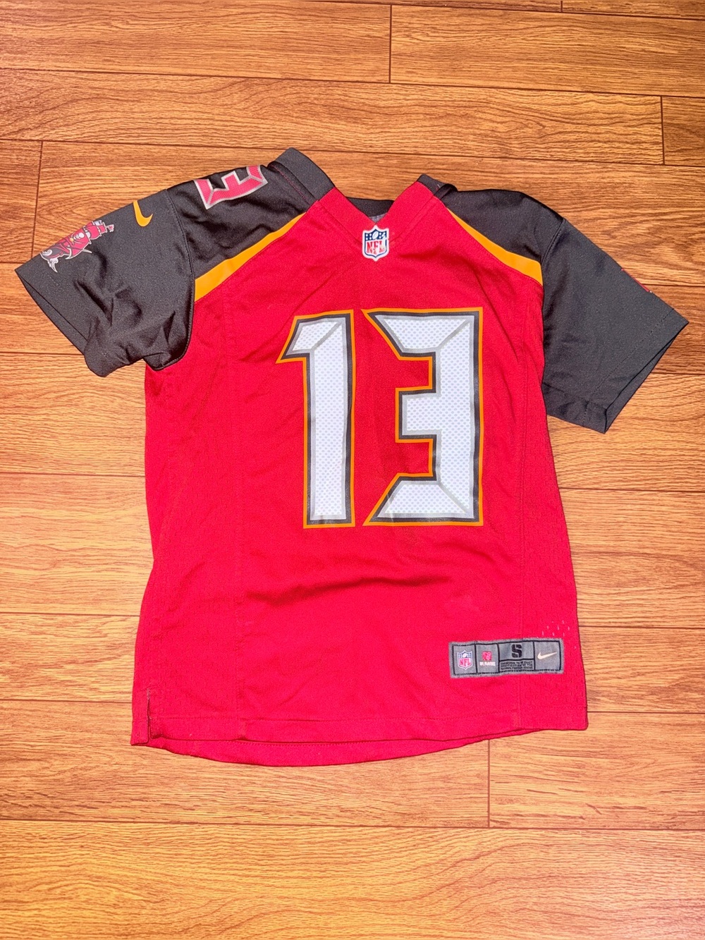 NFL Players Nike On Field Tampa Bay Buccaneers Mike Evans 13 Jersey Size small 8